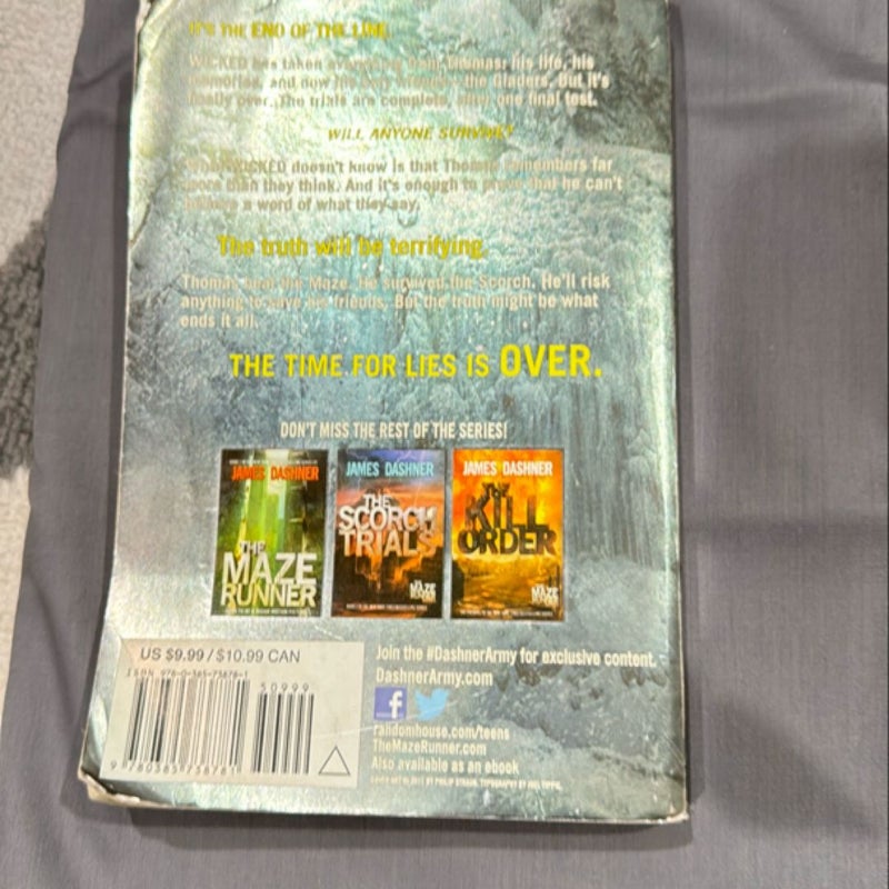 The Death Cure (Maze Runner, Book Three)