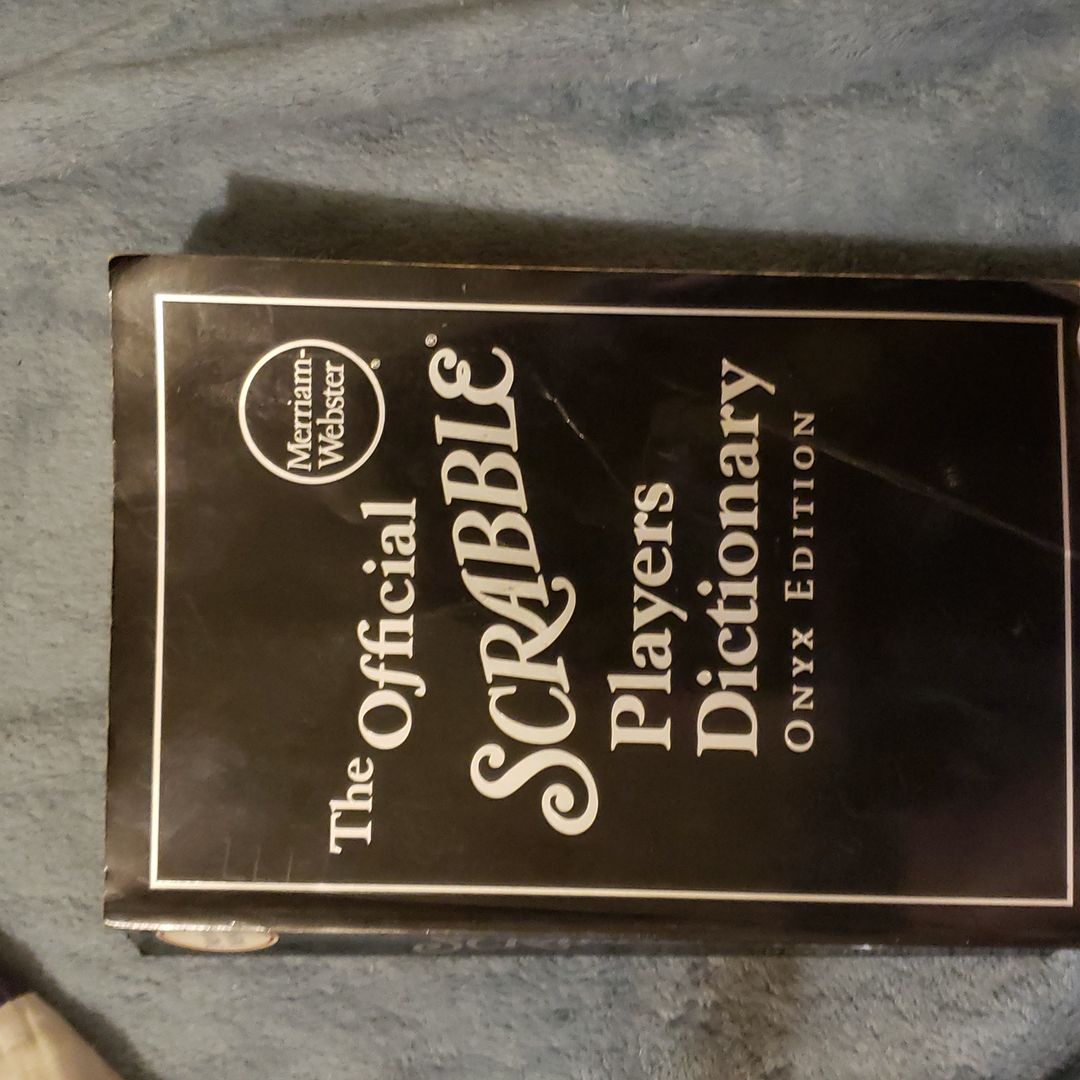 The offical scrabble dictionary onyx edition