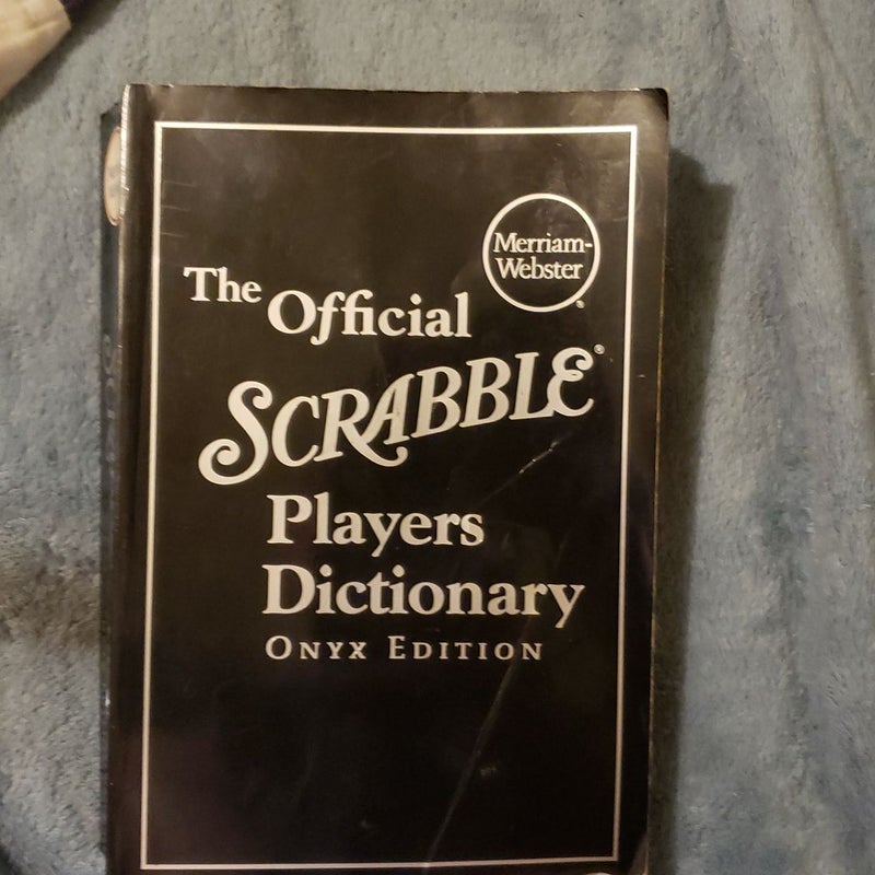 The offical scrabble dictionary onyx edition