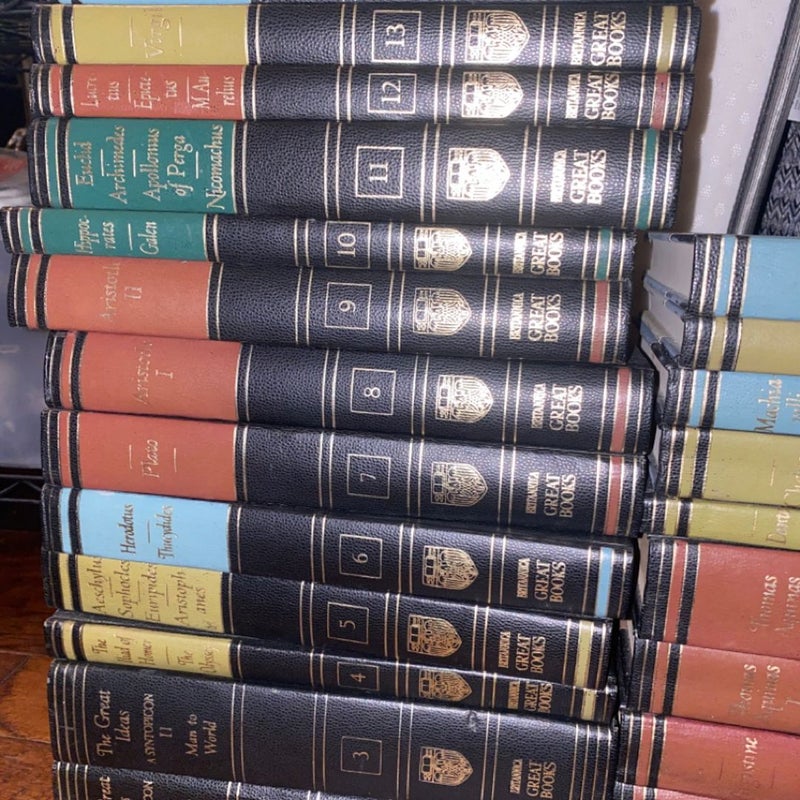 Britannica’s “Great Books Of The Western World” Complete collection + 3 Masterpiece Editions