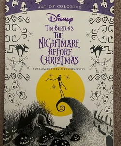 The Nightmare Before Christmas coloring book