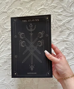 Original indie cover of The Atlas Six by Olivie Blake