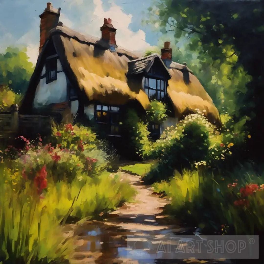 Country cottage bookstore