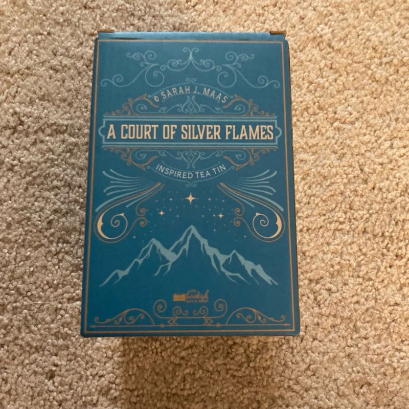 A court of silver flames tea tin