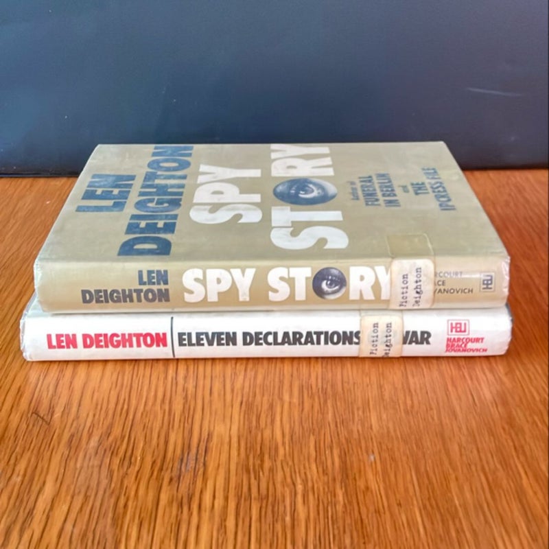 2 Len Deighton Books