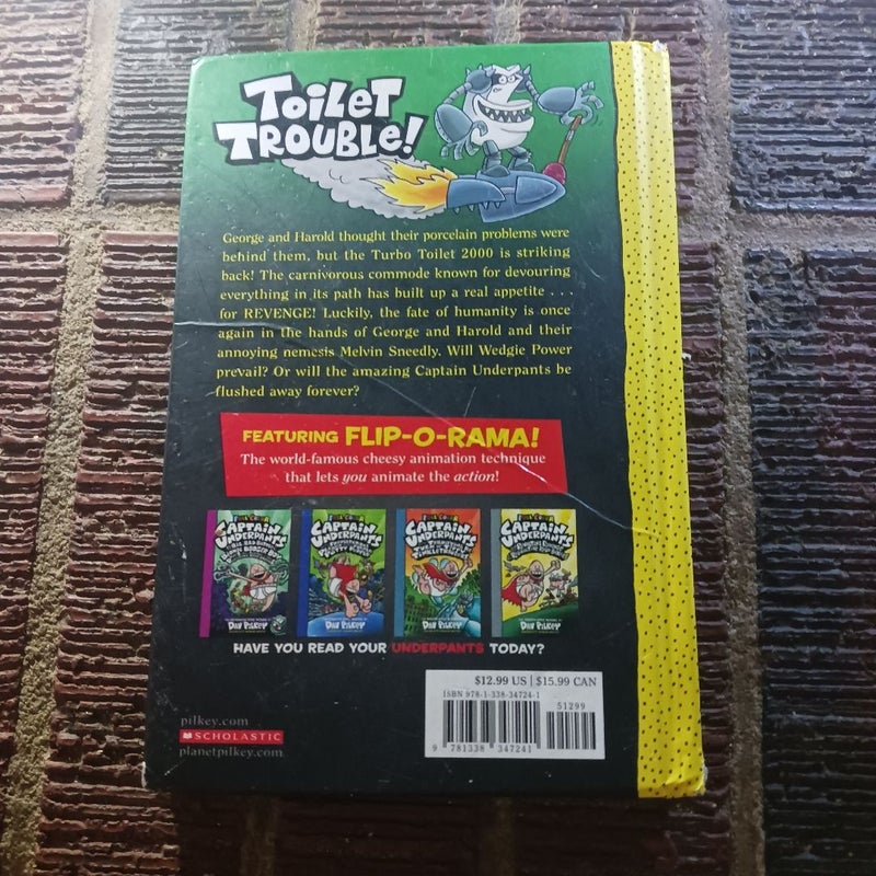 Captain Underpants and the Tyrannical Retaliation of the Turbo Toilet 2000: Color Edition (Captain Underpants #11)