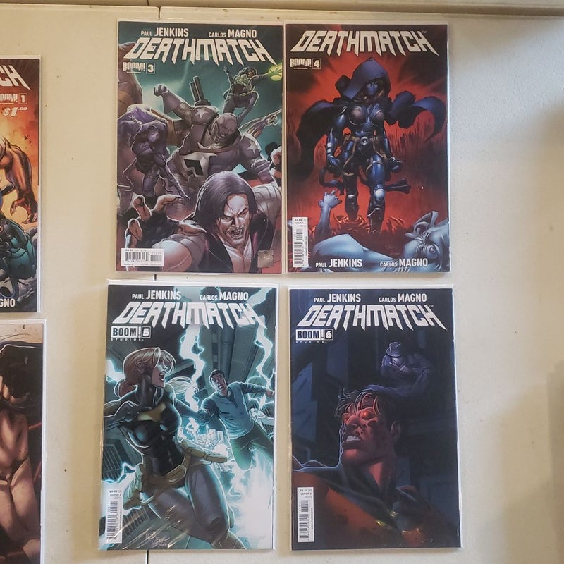 Deathmatch full set 1-12 plus xtra 17 issues total