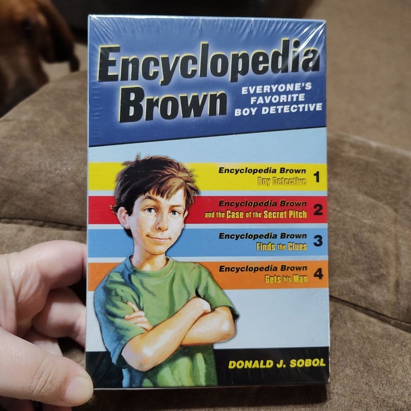 Encyclopedia Brown Box Set (4 Books)