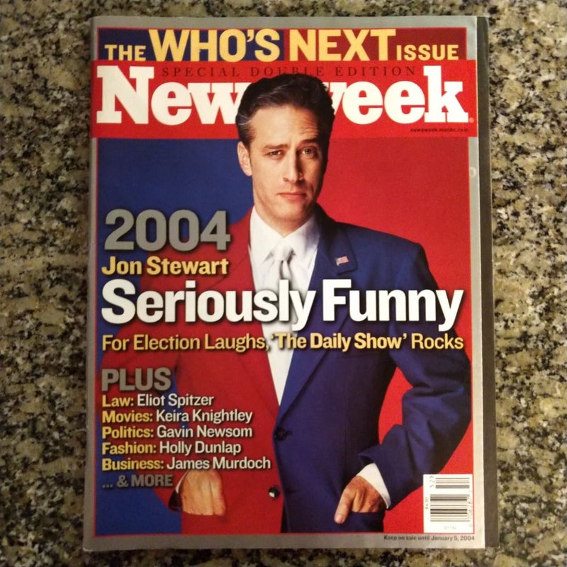 Newsweek cover story on The Daily Show with Jon Stewart (December 29, 2003)