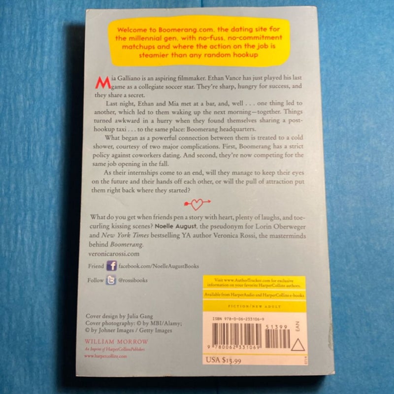 Boomerang First Printing