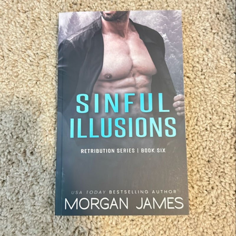 Sinful Illusions by Morgan James *Signed*