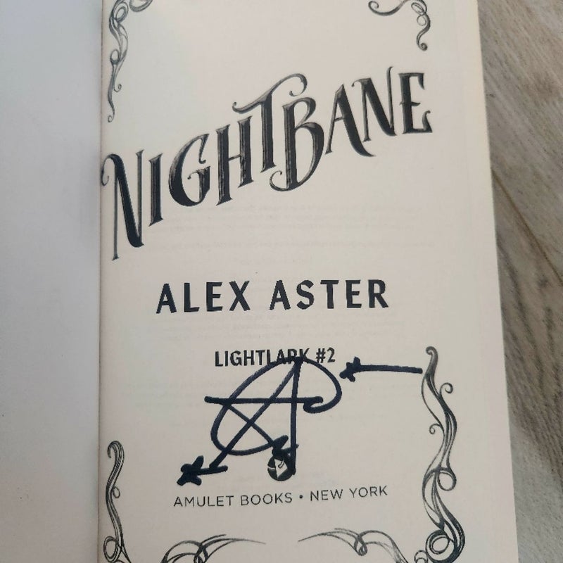 Nightbane SIGNED Limited Page Overlay (the Lightlark Saga Book 2)