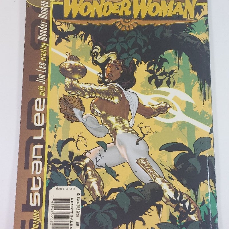 Just Imagine Stan Lee with Jim Lee Creating Wonder Woman 2001 1st Print