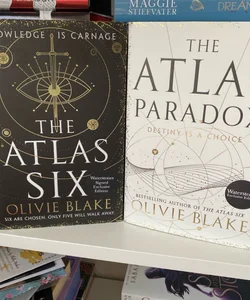 SIGNED Waterstones edition of Atlas Six and Atlas Paradox 