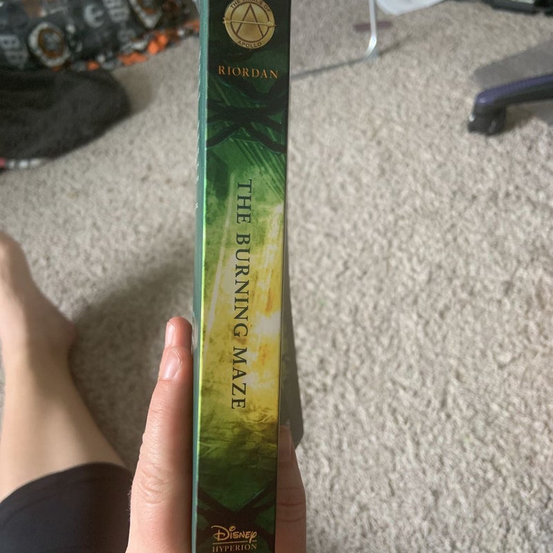 The Burning Maze (Trials of Apollo, the Book Three)