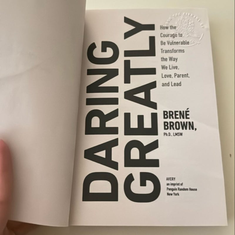 Daring Greatly