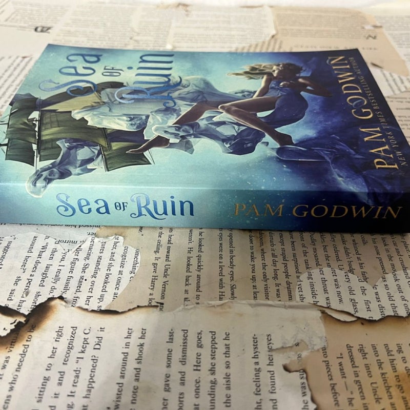 Signed Sea of Ruin by Pam Godwin 