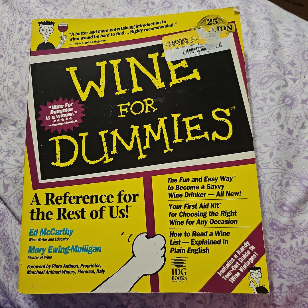 Wine for Dummies