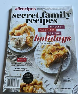 Secret family recipes