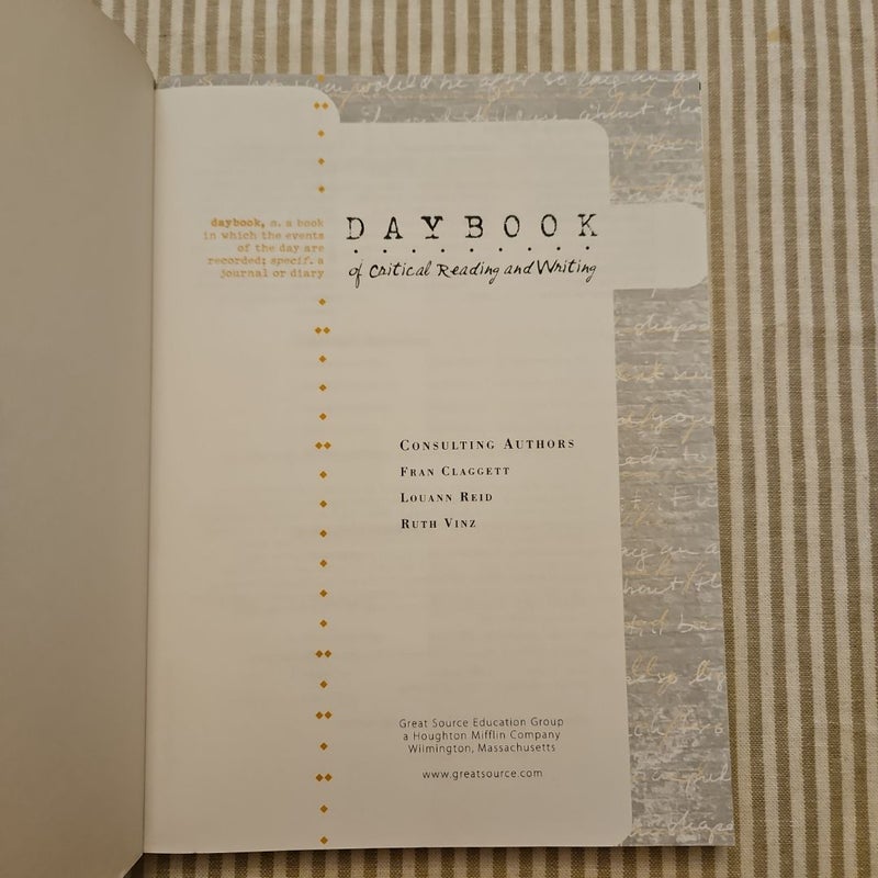 Great Source Daybooks