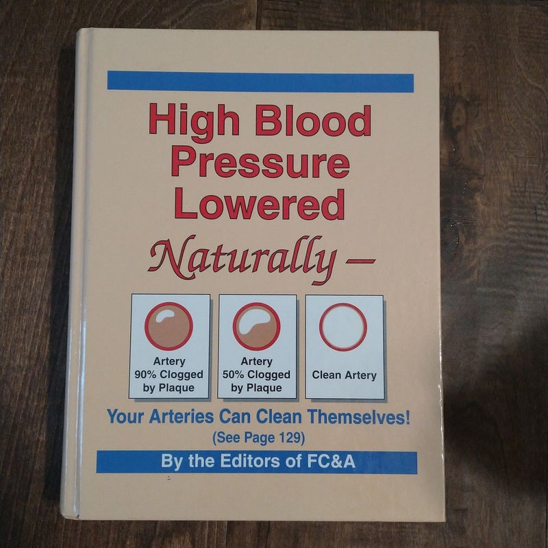 High Blood Pressure Lowered Naturally 