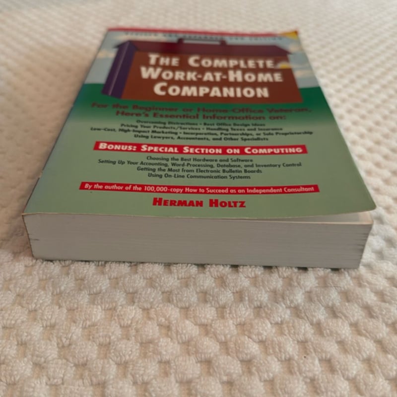 Complete Work-at-Home Companion by Herman R. Holtz, Paperback | Pangobooks