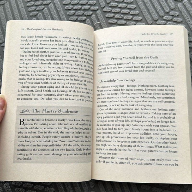 The Caregiver's Survival Handbook