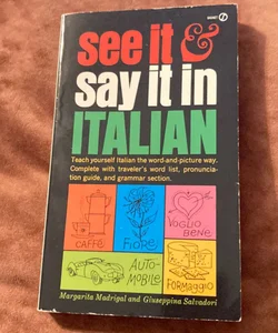 See It & Say It in Italian