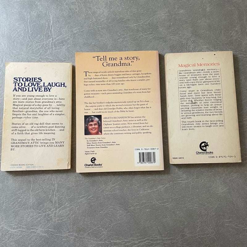 Grandma’s Attic Stories Set of 3