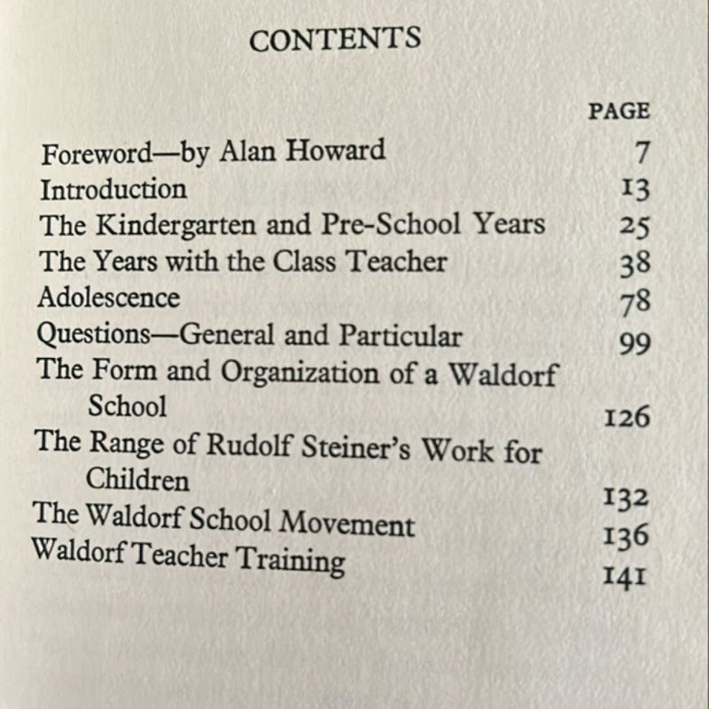 Rudolph Steiner’s Gift to Education - The Waldorf Schools