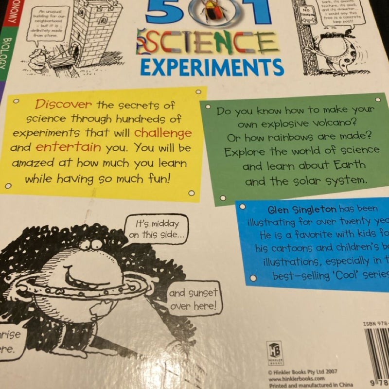 501 Science Experiments