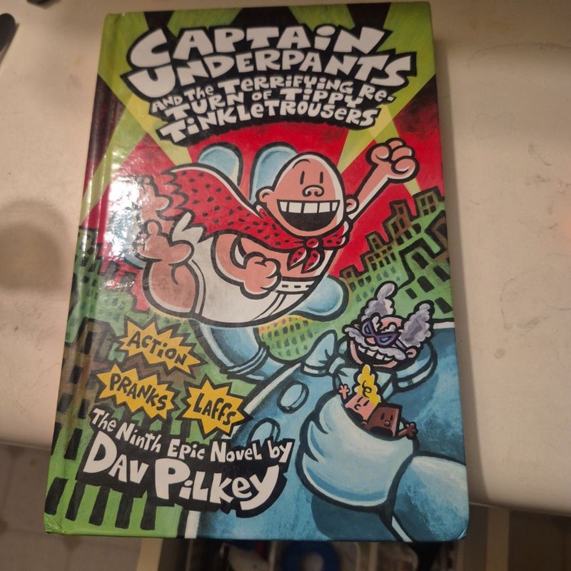 Captain Underpants and the Terrifying Return of Tippy Tinkletrousers