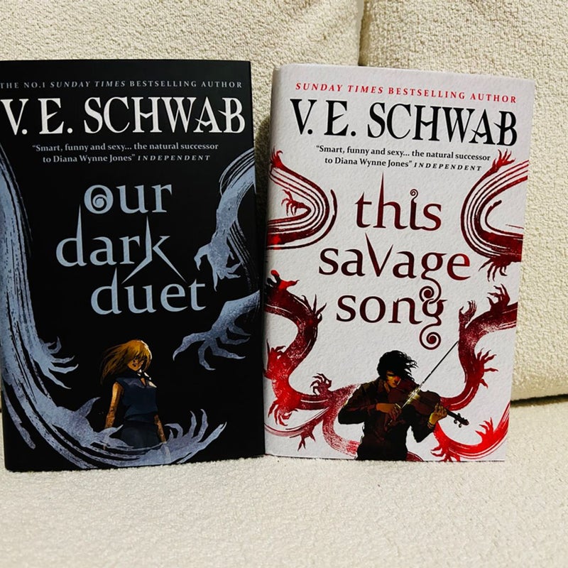 V. E. Schwab Our Dark Duet This Savage Song Collectors Edition