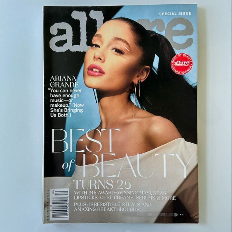 Allure Special Issue October 2021. Ariana Grande, Backstreet Boys, Loc Stars. 