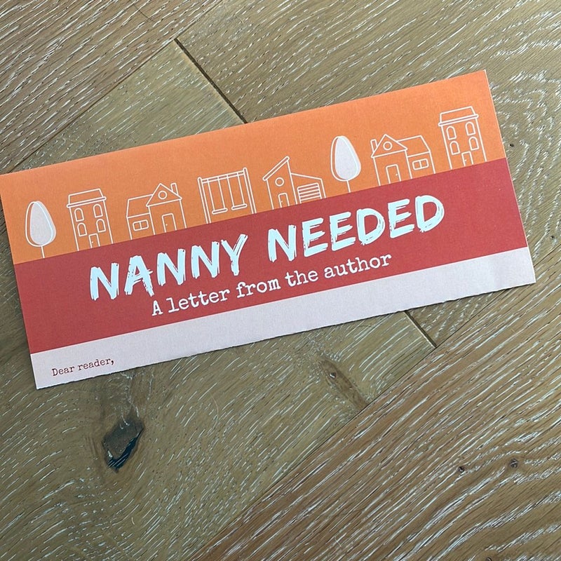 Nanny Needed