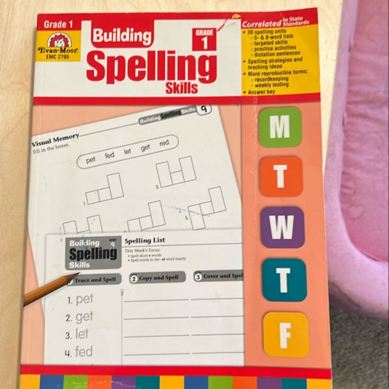 Building Spelling Skills Grade 1