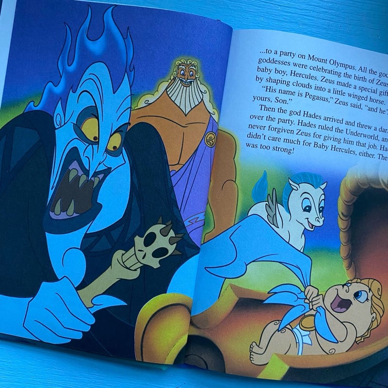 90s Vintage Disney Hercules Picture Book