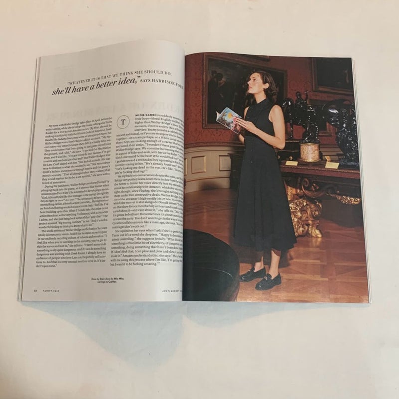 Vanity Fair Phoebe Waller-Bridge “Has Date Destiny” Issue July/August 2023 Magazine