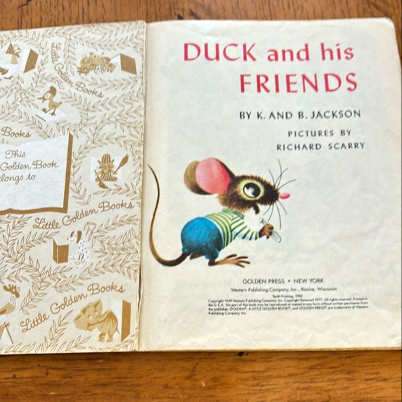 Duck and his Friends
