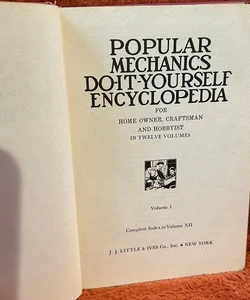 Popular Mechanics Do-it-yourself encyclopedia 