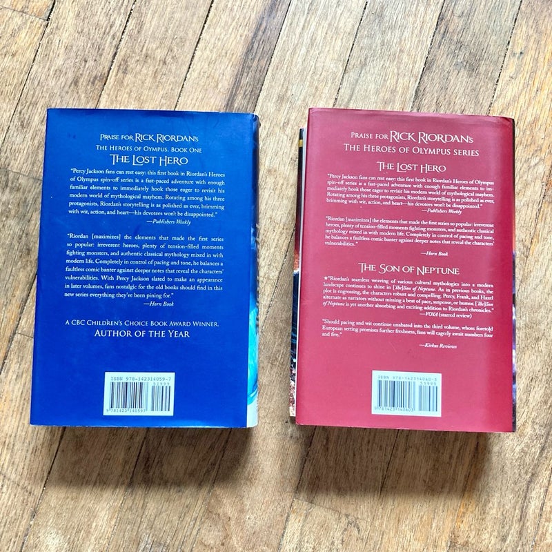 The Heroes of Olympus Set (books 1-5 + The Demigod Diaries)