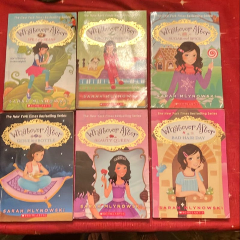 Whatever After series soft cover..books # 5, 7, 9, 10, 11 and 13