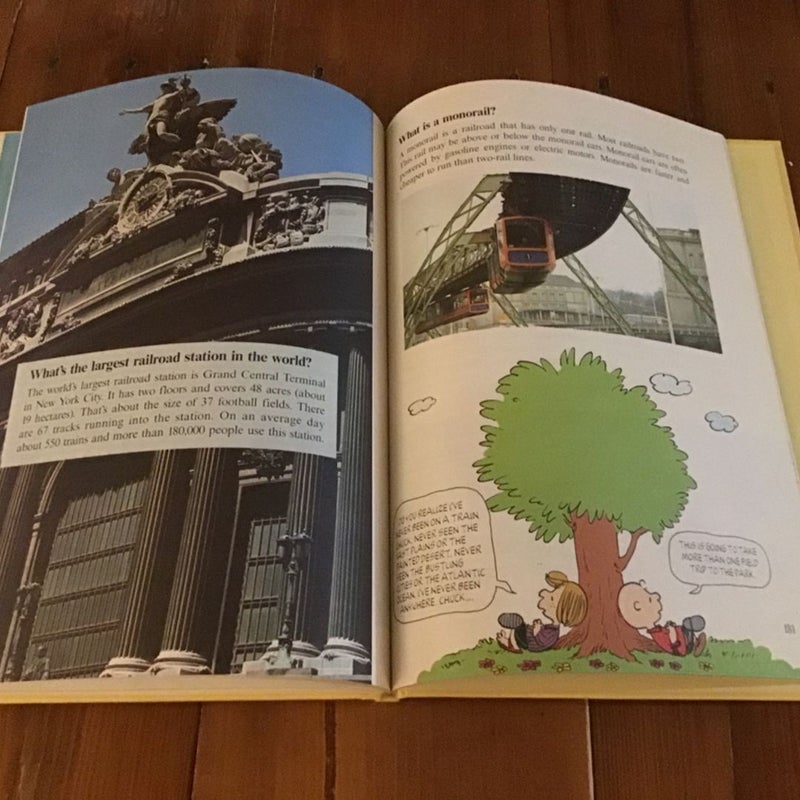 Charlie Brown’s ‘Cyclopedia , Volume 4, Featuring Cars and Trains and Other Things that Move
