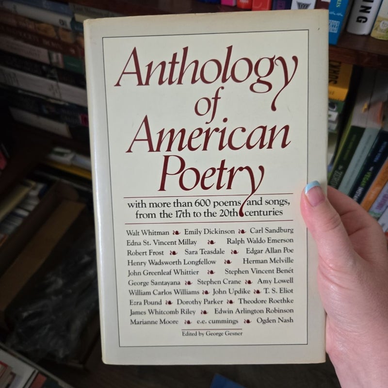 Anthology of American Poetry