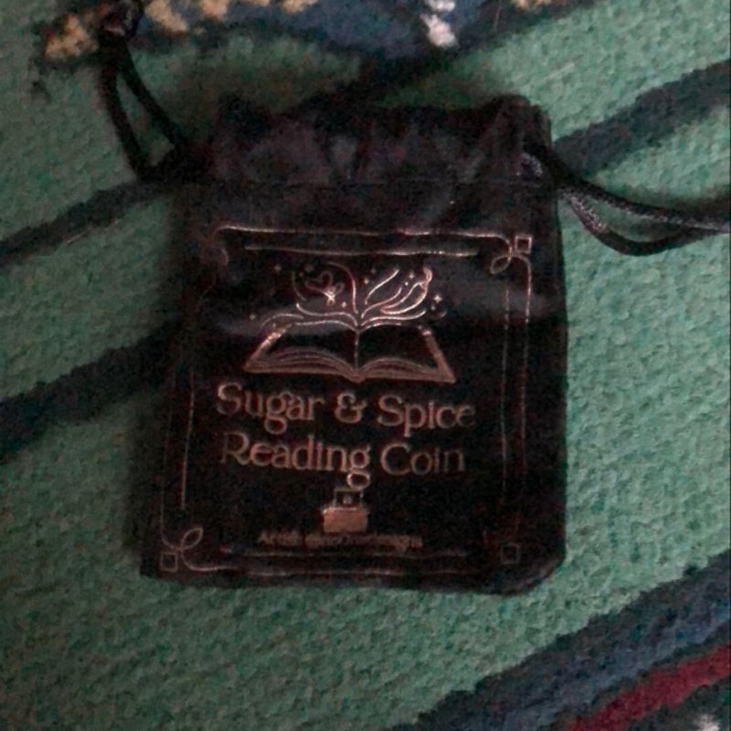 Sugar & Spice Reading Coin - Bookish Box