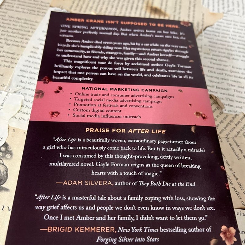 ARC of After Life by Gayle Forman
