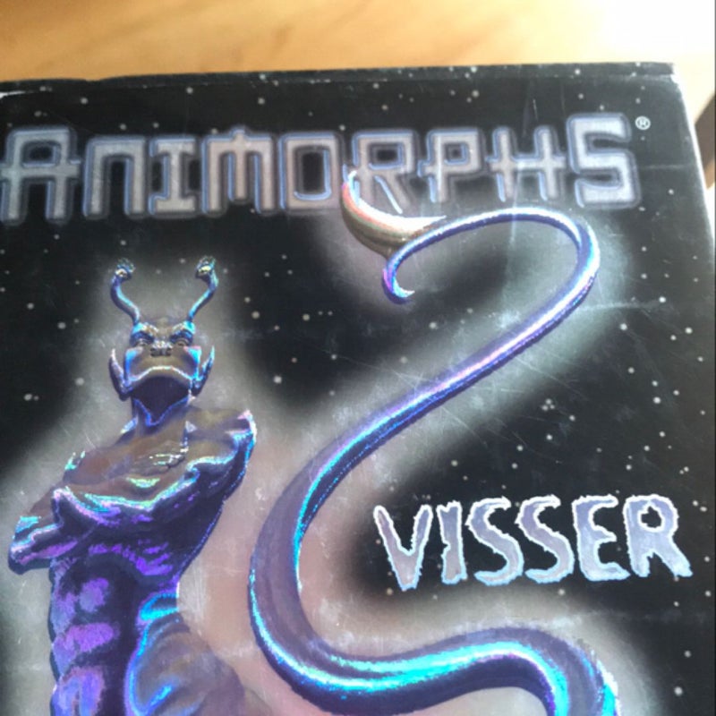 Animorphs Visser hardcover with dust jacket