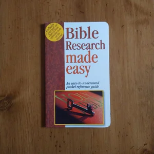 Bible Research Made Easy