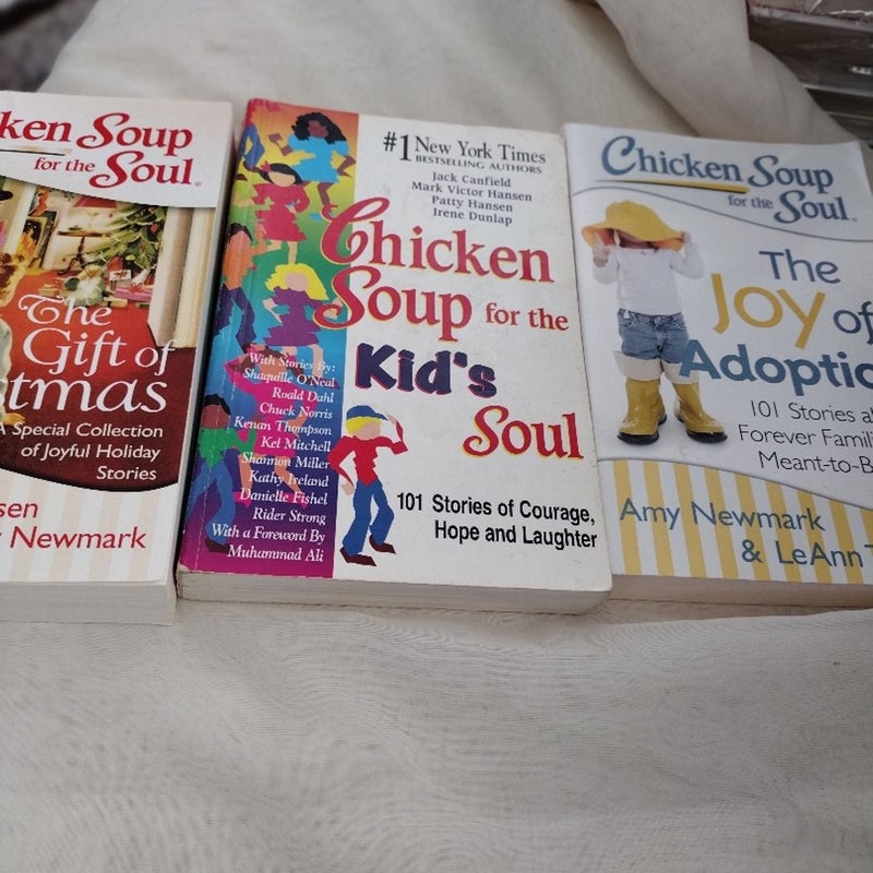 Chicken Soup For The Soul Three Great Paperback Novel