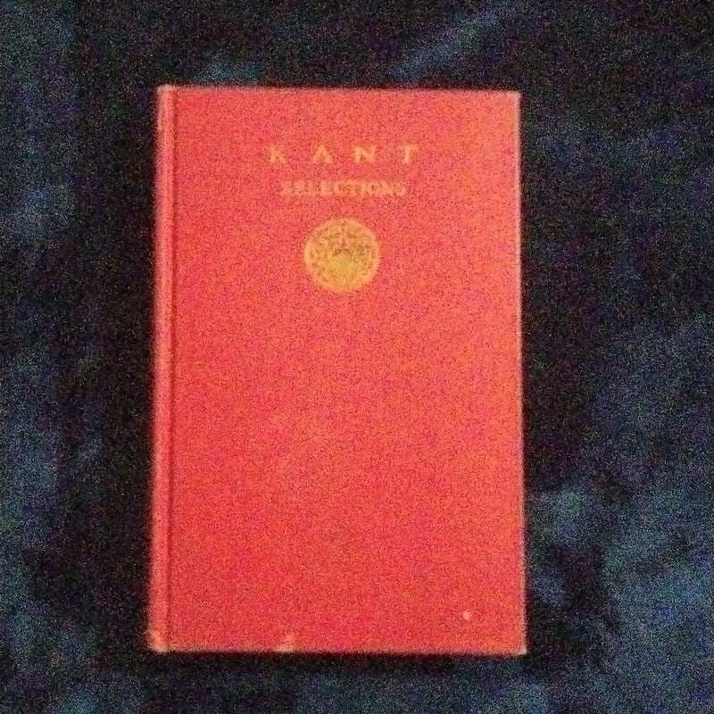 Kant Selections (Rare Cira 1920)